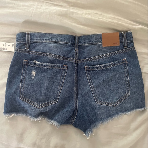 NWT Aero Denim Vintage High Rise Shorts - Picture 3 of 5